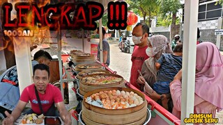 MANTAP IKI LUR !!!  MURAH MERIAH 1000 AN // dimsum pinggir jalan paling lengkap - KULINER GRESIK