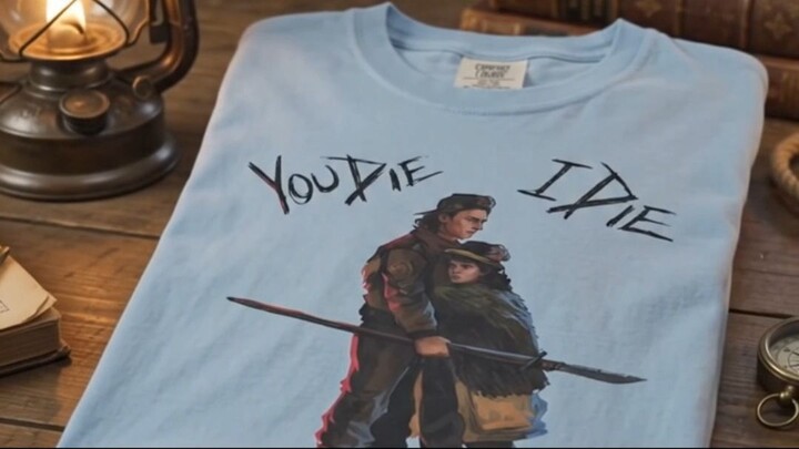 Stranger Things You Die or I Die T‑Shirt Design
