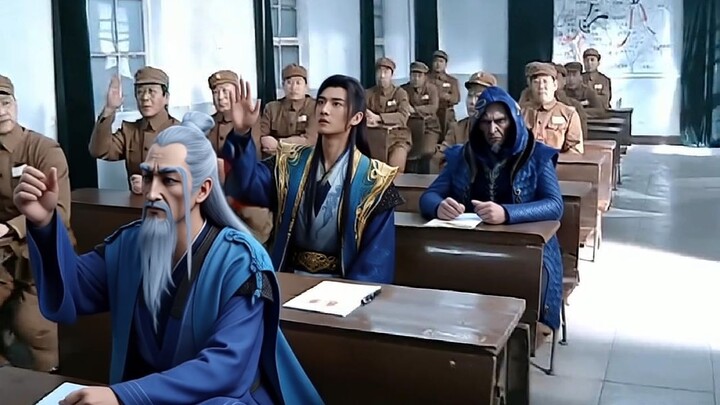 ⚡Novel of Cultivation of Commoners⚡ Group Comic Dialogue Show •᷄ࡇ•᷅