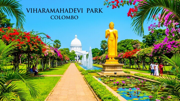 Inside Viharamahadevi Park: Exploring the Beautiful Green Heart of Colombo, Sri Lanka