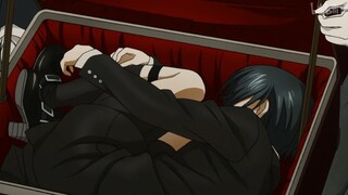 Ladies be careful! What an extreme thing Sebastian did to Ciel~ Is it really good to put it in a box~~ [Black Butler Season 2]