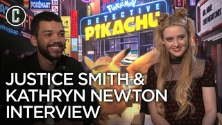 Detective Pikachu: Justice Smith & Kathryn Newton Interview