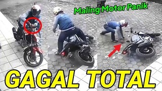 Gagal Total ‼️Kumpulan Maling Motor P4nik Saat Aksinya Ketahuan Sama pemilik Motor