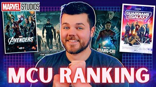 All 32 MCU Movies RANKED (with Guardians Vol 3)