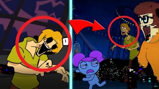 References in FNF X Pibby | Corrupted Shaggy X Velma VS FNF X Pibby | Come and Learn with Pibby