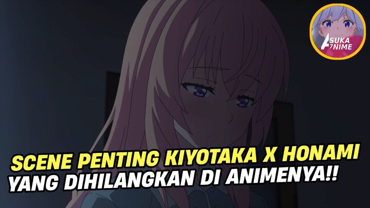 SCENE ICONIC KIYOTAKA X HONAMI YANG DISKIP DI ANIME COTE S3 EPISODE 5