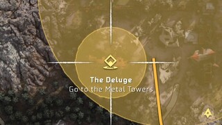 Horizon Forbidden West Go To The Metal Towers - The Deluge