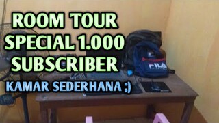 Room Tour Sederhana Special 1000 Subscriber Thanks Guys