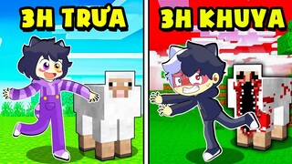 Ruby Và Siro Lần Đầu SINH TỒN Vào Lúc " 3H SÁNG " Trong Minecraft !?