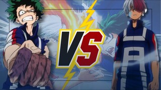 IN THE END • Midoriya Vs Todoroki • Fight Scene Moment ⁉️