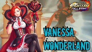 VANESSA WONDERLAND ON KOF ALL STAR !! 😲🔥