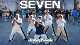 Spanish beauty performs Jung Kook - Seven (feat. Latto)