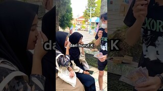 SEBUTKAN 4 BUAH HURUF K DAPAT UANG TAPI SULIT UNTUK DI JAWAB?? #viral #shorts