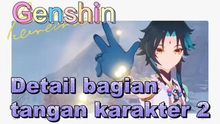 Detail bagian tangan karakter 2