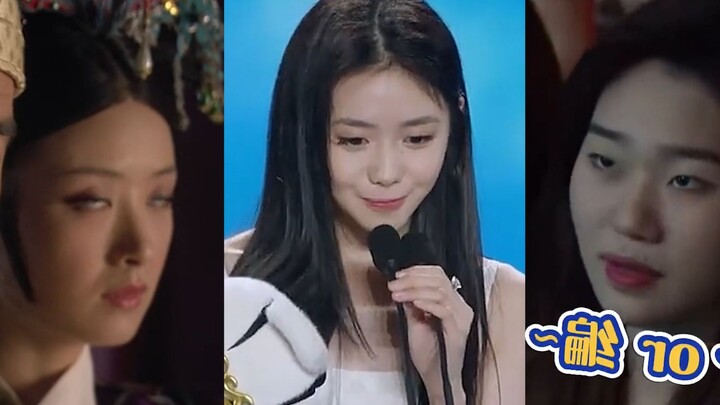 When Liu Haocun won the award, my expression was exactly the same as the audience, it was so real!