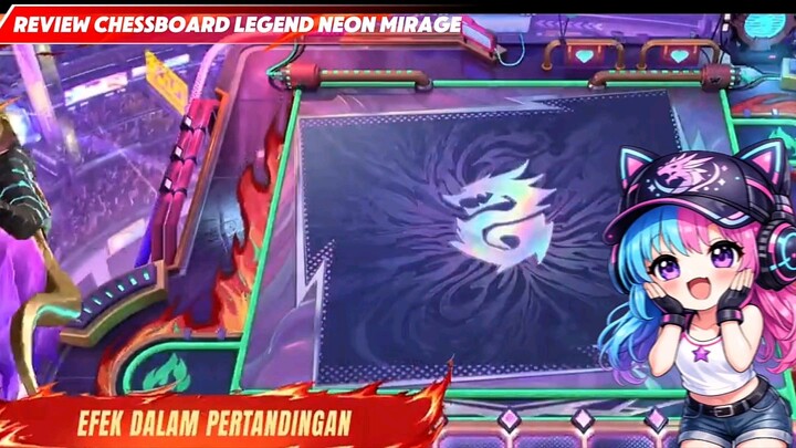 Review chestboard legend neon mirage, keren banget anjiir🤩🤩🤩😍