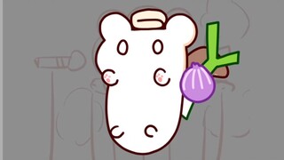 【Bison hamster】 beterbangan di dalam pot~~~~