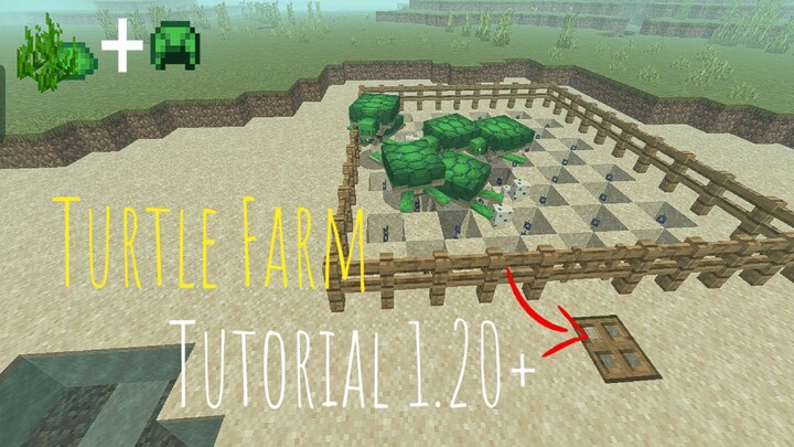 Minecraft Turtle Farm Tutorial