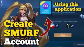 How to create smurf account using dual account or multiple account application