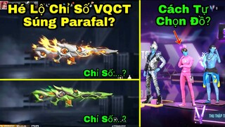 [Garena Free Fire]/Hé Lộ Chỉ Số Vòng Quay Chế Tác Súng Parafal Và Vấn Đề Cách Tự Chọn Trang Phục?