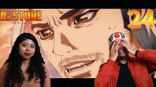 *EMOTIONAL* BYAKUYA ISHIGAMI IS BEST DAD | DR. STONE EPISODE 24 REACTION SEASON FINALE