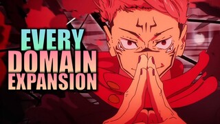 Fully Explaining Every Domain Expansion in Jujutsu Kaisen