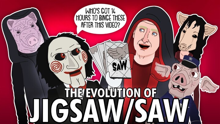 The Evolution of JIGSAW / SAW's Antagonists (ANIMATED)