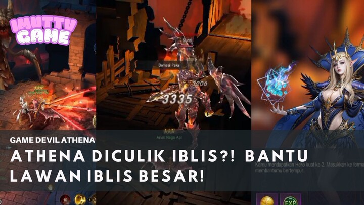 ATHENA DICULIK! SI BOCIL GAS LAWAN DEVIL BESAR!