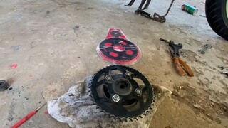 Phượt luôn #31 - Hướng Dẫn Thay NSD Cho Winner 150 Tại Nhà Đơn Giản - Nhông Sên Dĩa Redleo