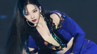 [คำบรรยายภาษาจีน HD] แม้จะแต่งตัวแบบนี้ ก็ยากที่จะซ่อนความงามของหลิว aespa - 'Black Mamba' (KARINA/刘