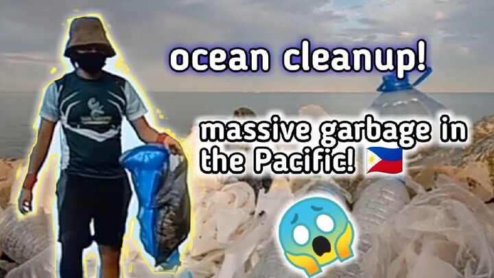 ocean cleanup/massive garbage in the Pacific 🇵🇭/run for garbage