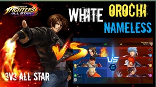 KYO TEAM Vs. WHITE , NAMELESS , OROCHI IORI , 🔥 | KOF ALLSTAR VS. TEKKEN 7 COLLAB |