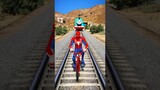GTA V: SHIVA SAVING SPIDER-MAN 2 FROM THOMAS THE TRAIN #shorts
