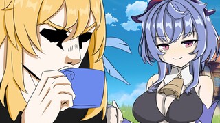[Genshin Impact Animation] Ganyu: Traveler, would you like some milk?