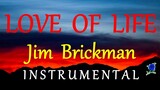 LOVE OF MY LIFE  - JIM BRICKMAN instrumental with lyrics(HD)