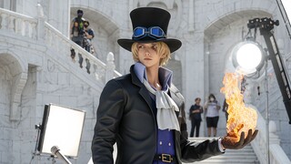 《海贼王》真人版拍摄现场：世界会议篇——革命军