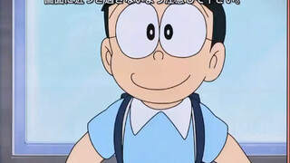 Nobita gets a surprise when he returns home