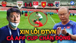 AFF Vào Cuộc Vụ Indonesia Đá Bạo Lực HLV Nói Lời Xin Lỗi ĐT Việt Nam Chấn Động Cả ĐNA