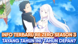 Season 3 Re:Zero Diumumkan! Inilah Info Lebih Lanjutnya.