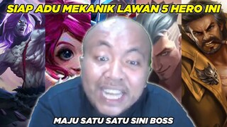 KITA DISINI BAKALAN LAWAN MOSKOV NANA SABER FREDRINNN ROGER !!! AUTO ADU MEKANIK !!!