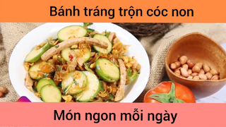 Bánh tráng trộn cóc non