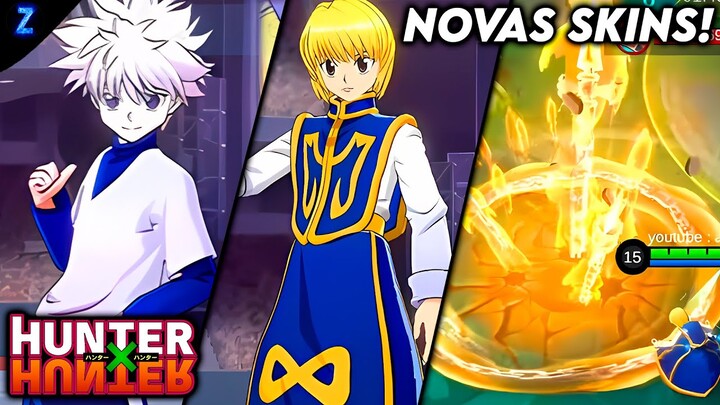 NOVAS SKINS HUNTER x HUNTER - MOBILE LEGENDS