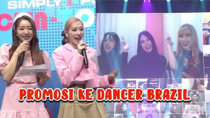 (SUB INDO) SECRET NUMBER MC PROMOSI KE DANCER BRAZIL, SIMPLY KPOP