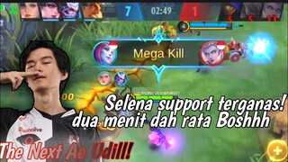 GAMEPLAY SELENA SUPPORT TER GANAS. MENIT 2 MUSUH DAH RATA. THE NEXT UDILL NIH BOSH - MOBILE LEGENDS