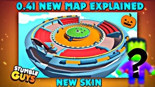 Stumble Guys 0.41 New Map Full Explained and New Skin | Stumble Guys Halloween Update #stumbleguys