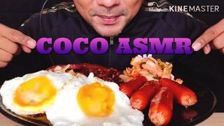 ASMR:มาม่าเกาหลี(EATING SOUNDS)|COCO SAMUI ASMR #กินโชว์มาม่าเกาหลี