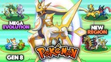(Completed) New Pokemon Game 2021 With Mega Evolution, Gen 8, Eeveelution, Fakemon And More