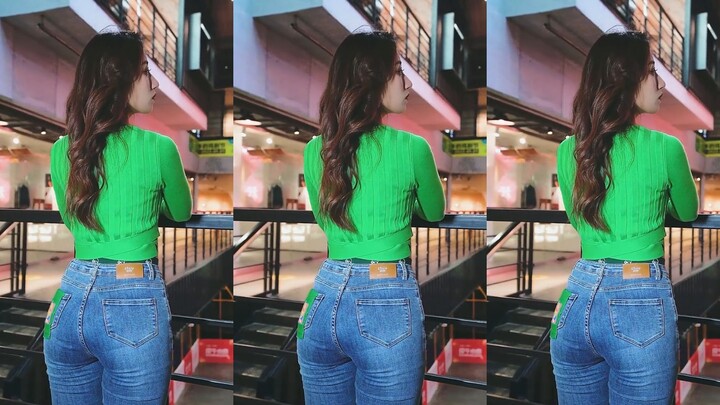 Nuclear warning ahead, check out the perfect figure in tight jeans. TOP10 Issue 39