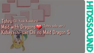 [ROM/ENG] Tohru - Maid with Dragons❤️ | Kobayashi's Dragon Maid S CharaSong