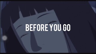 Naruto & Hinata,The Last Movie (AMV) song Before you go - Lewis Capaldi